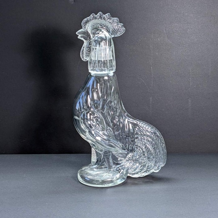 Coq en verre, inspiration décorative Nonno Gallo